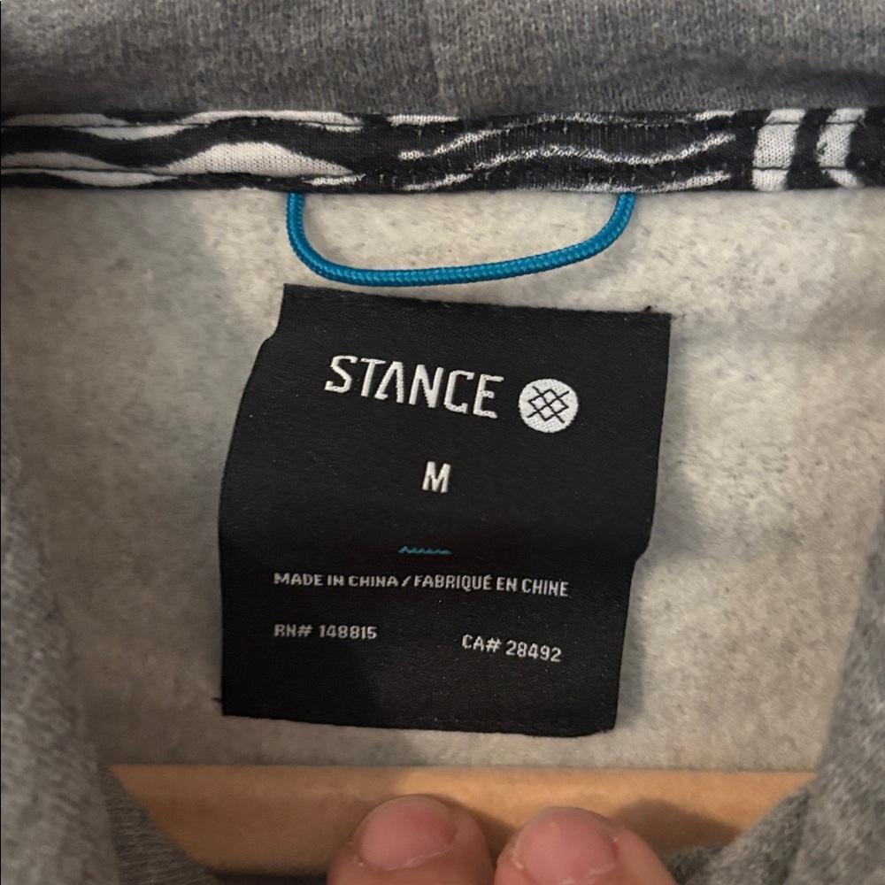 Stance gray hoodie - Picture 2 of 5